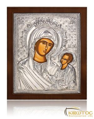 Εικόνα Ασημένια Παναγία Οδηγήτρια 