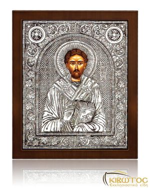 Εικόνα Ασημένια Άγιος Γεώργιος 