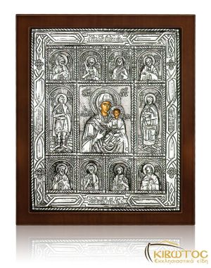 Εικόνα Ασημένια Ο Ευαγγελισμός της Θεοτόκου