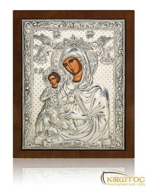 Ασημένια Εικόνα Ο Μυστικός Δείπνος Βυζαντινός 