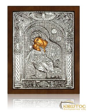 Ασημένια Εικόνα Παναγία των Αγγέλων