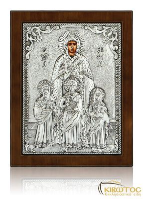 Ασημένια Εικόνα Αγία Σοφία 