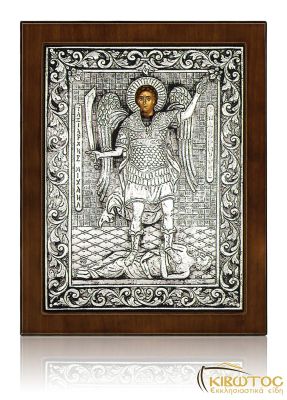 Ασημένια Εικόνα Άγιος Γεώργιος