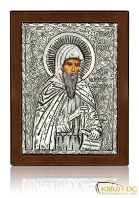 Εικόνα Άγιος Γεράσιμος από Ασήμι