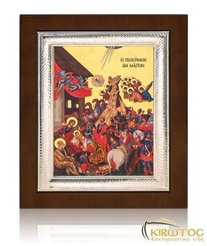 Εικόνα Αγία Αικατερίνη από Ασήμι