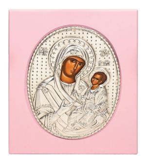 Εικόνα Παναγία Ασήμι 925°