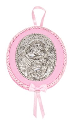 Εικόνα Παναγία Γλυκοφιλούσα Ασήμι 925°