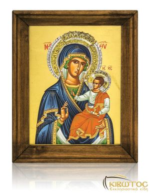 Εικόνα Ασημένια Παναγία Οδηγήτρια 25x20