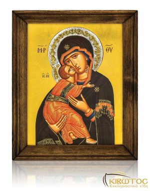 Εικόνα Ασημένια Παναγία του Βλαδιμήρ 39x30