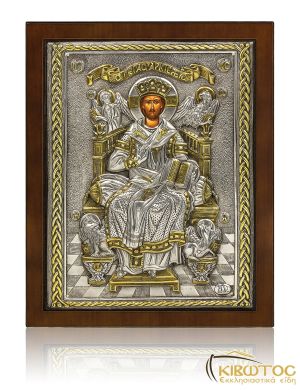 Εικόνα Ιησούς Χριστός Ρωσικός Ασημόχρυση