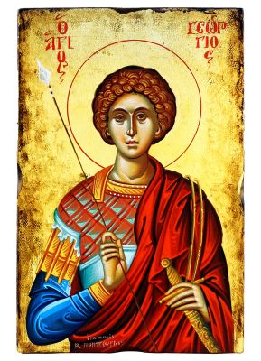 Αγιογραφημένη Εικόνα Άγιος Γεώργιος