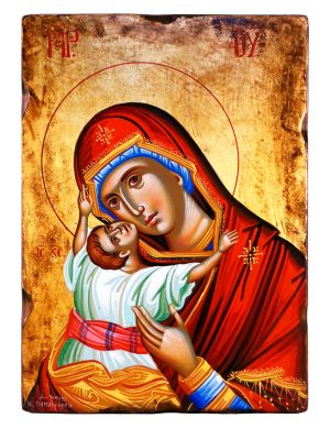 Αγιογραφημένη Εικόνα Παναγία