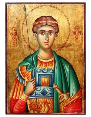 Αγιογραφημένη Εικόνα Άγιος Δημήτριος