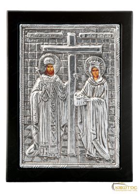 Εικόνα Άγιος Κωνσταντίνος και Ελένη Μεταλλική