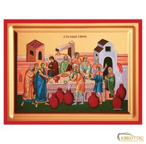 Εικόνα Εν Κανά Γάμος Μεταξοτυπία