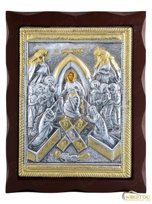 Εικόνα Ανάσταση Χριστού Μεταλλική