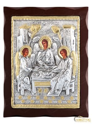 Εικόνα Η Φιλοξενία του Αβραάμ Μεταλλική