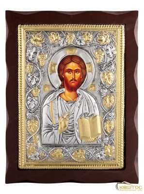 Εικόνα Χριστός Ευλογών Μεταλλική