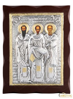 Εικόνα Τρεις Ιεράρχες Μεταλλική
