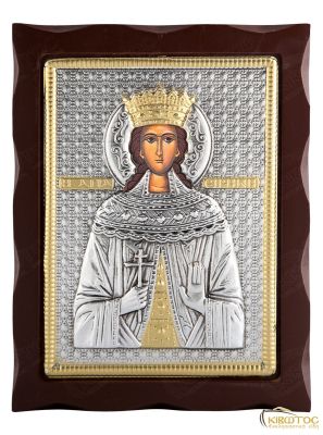 Εικόνα Αγία Ειρήνη Μεταλλική