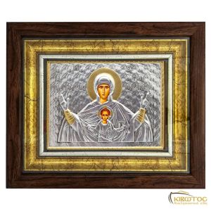 Εικόνα Παναγία Πλατυτέρα των Ουρανών με Κορνίζα