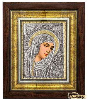 Εικόνα Παναγία Θλιμμένη με Κορνίζα