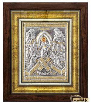 Εικόνα Ανάσταση Κυρίου με Κορνίζα