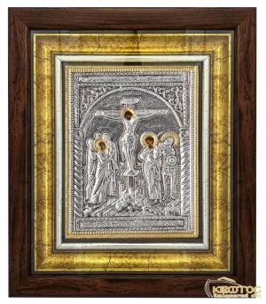 Εικόνα Σταύρωση με Κορνίζα