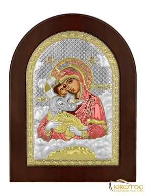 Εικόνα Ασημένια Παναγία Ποτσάεφ Οβάλ