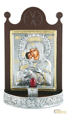 Καντήλι με Φως Παναγία Γλυκοφιλούσα