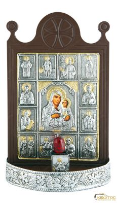 Καντήλι με Φως Παναγία Πολυθεματική