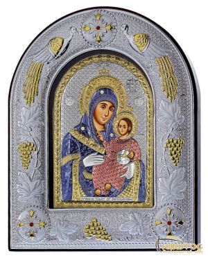 Εικόνα Παναγία Βηθλεεμίτισσα Ασημένια Χειροποίητη