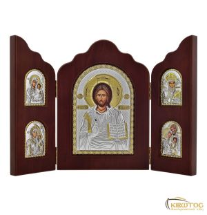 Εικόνα Τρίπτυχη Ιησούς Χριστός