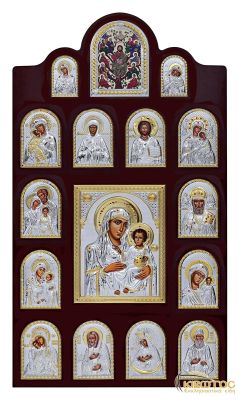 Εικόνα Πολυθεματική Γίγας Παναγία Ιεροσολυμίτισσα