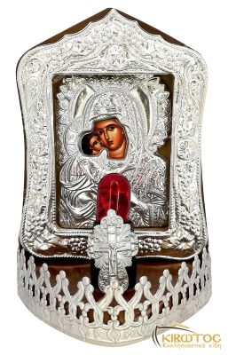 Καντήλι Ηλεκτρικό με Παράσταση Παναγία Γλυκοφιλούσα