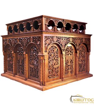 Παγκάρι Γωνιακό Δέκα Κηροθήκες Έξι Κάμαρες 798