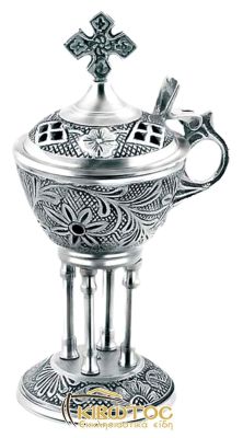 Λιβανιστήρι Θυμιατό Επινικελωμένο