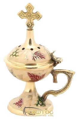 Λιβανιστήρι Θυμιατό Μπρούτζινο με Σμάλτο