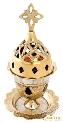 Καντήλι Οικίας Μπρούτζινο με Φίλντισι