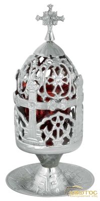 Καντήλι Οικίας Νικελωμένο Επιτραπέζιο