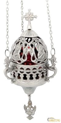 Καντήλι Επινικελωμένο Κρεμαστό