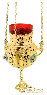 Καντήλι Επίχρυσο Κρεμαστό