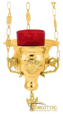 Καντήλι Επίχρυσο Κρεμαστό
