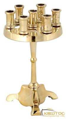 Κηροπήγιο Επτάκερο Μπρούτζινο