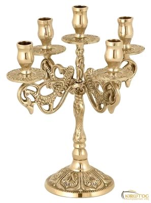 Κηροπήγιο Πεντάκερο Μπρούτζινο