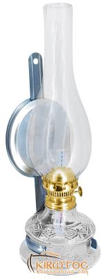  Λάμπα Πετρελαίου Διάφανη Με Σταυρό 500ml 