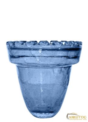 Ποτήρι για Καντήλα Πυργάκι Μπλε