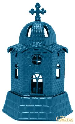 Καντήλι Ζάμα Εκκλησάκι Μπλέ