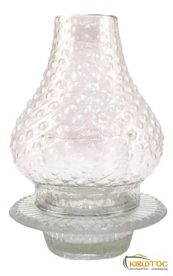 Καντήλι Γυάλινο Λυχνάρι Διάφανο