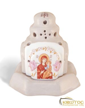 Καντήλι Πήλινο Μοναστήρι Μπεζ